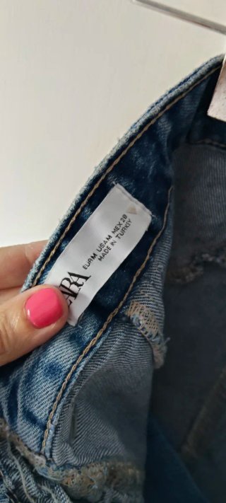 Top vaquero azul,usado sólo una ocasión
