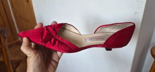 Zapatos de fiesta rojos