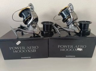 2 Carretes Shimano Power Aero 14000 XSB
