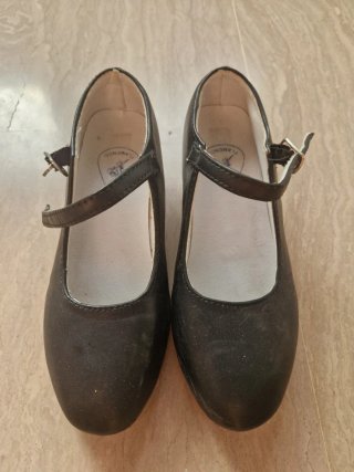 Zapatos Flamenca Talla 36 Negros