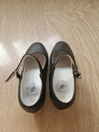 Zapatos Flamenca Talla 36 Negros