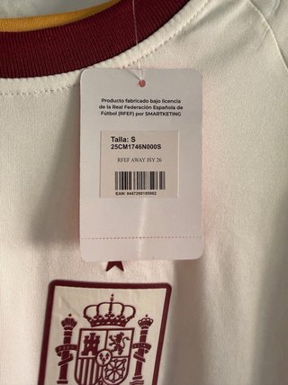 Camiseta España RFEF 1ª equipación Mundial 2026