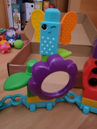 Tren de bloques para bebé