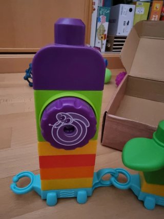 Tren de bloques para bebé