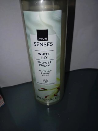 Avon Senses Crema Doccia White Lily & Musk