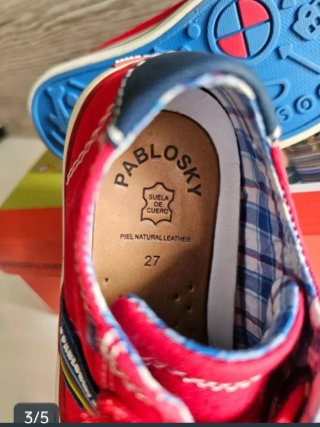 Zapatillas Pablosky niño loneta verano Talla 27
