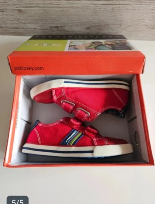 Zapatillas Pablosky niño loneta verano Talla 27