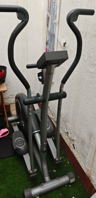 Bicicleta Elíptica Gris