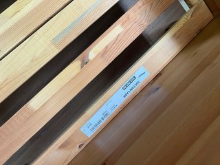 Cama infantil extensible madera. Ikea.