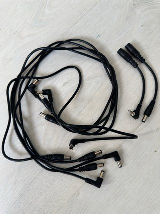 Cables 9V para pedales guitarra/bajo