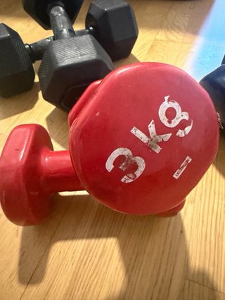 Pack de 6 pesas (2x7.5kg, 2x5kg, 2x2kg)