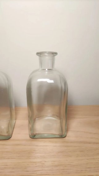2 Botes Cristal Zara Home Decorativos