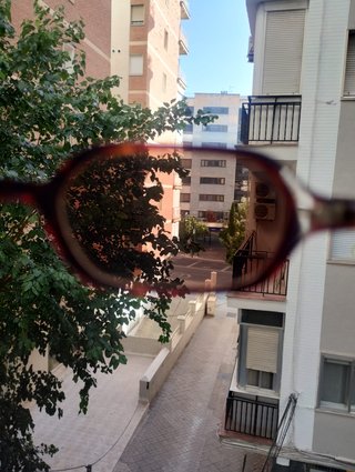Gafas sol vintage Burberry carey marrón geométrica