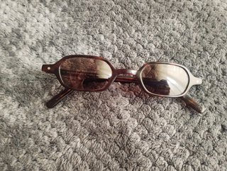 Gafas sol vintage Burberry carey marrón geométrica