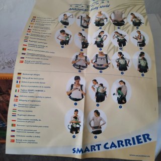 Moisés bebé funda algodon +Portabebé Smart Carrier