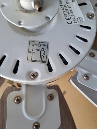 Ventilador de techo 6 aspas