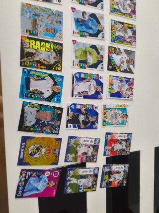 Lote de 30 cromos Real Madrid