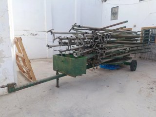 Remolque para tubos de riego