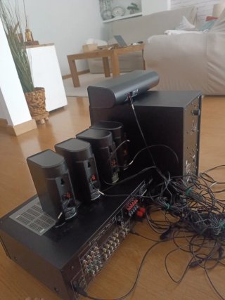 Home Cinema 5.1 Yamaha Negro
