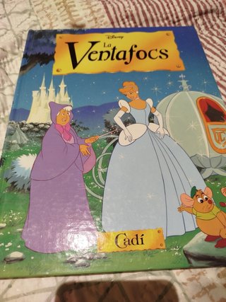Libro infantil en catalan Ventafocs / Cenicienta