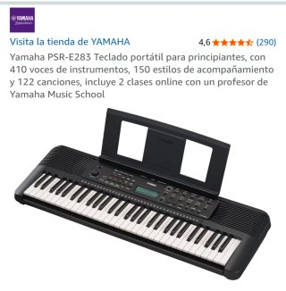 Teclado Yamaha PSR-E283