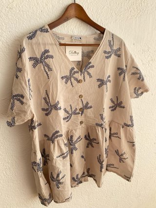 Camisa boho chic  playa