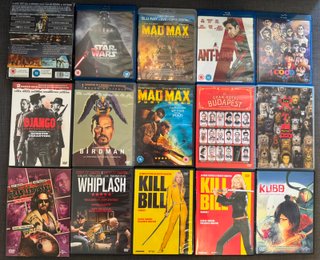 Lote 14 Películas DVD y Blu-ray
