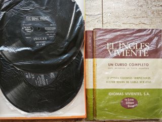 Curso Inglés Vinilo Living Language 1965