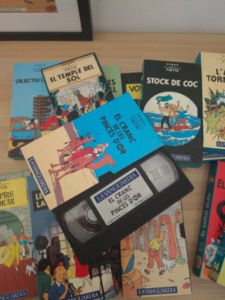 Col•lecció Completa Tintín VHS
