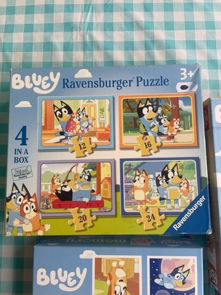 Bluey Ravensburger Puzzle e Memory