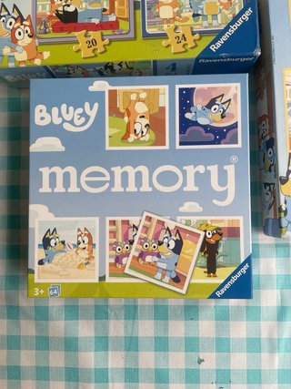 Bluey Ravensburger Puzzle e Memory