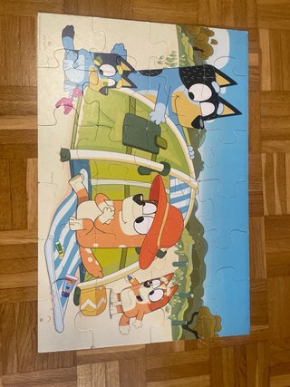 Bluey Ravensburger Puzzle e Memory