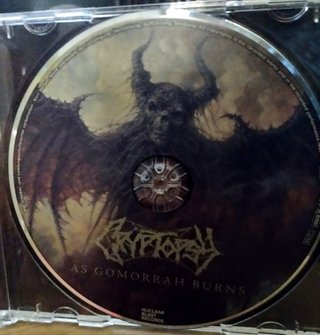 CRYPTOPSY – As Gomorrah Burns CD Como Nuevo