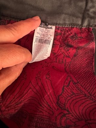 Pantalón Desigual verde talla M