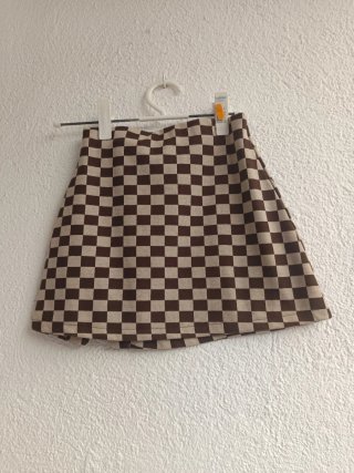 Falda cuadros Pull&Bear Talla XS