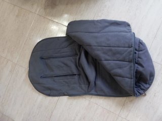 Saco silla paseo Maclaren gris