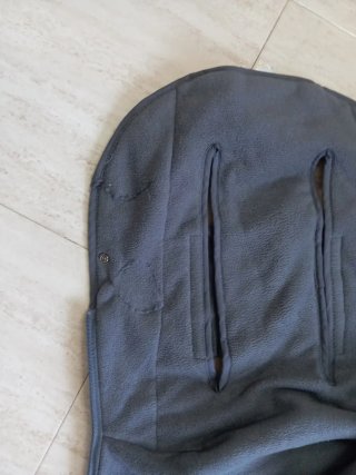 Saco silla paseo Maclaren gris