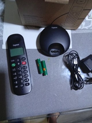 Teléfono Inalámbrico Gigaset Negro