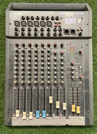 Mesa de mezclas Soundcraft Spirit Folio F1