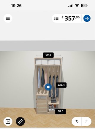 Armario Blanco Ikea Pax