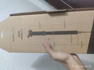 Tija Telescópica DT Swiss D232 27.2mm