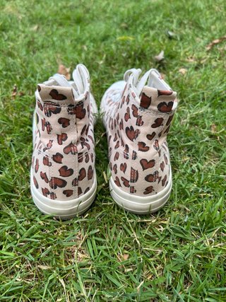 Zapatillas lona animal print T.36