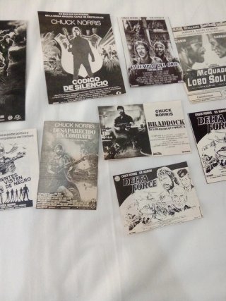 Antiguos recortes de prensa de Chuck norris