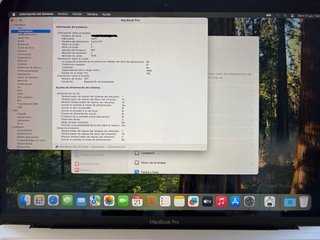 MacBook Pro 2018 i7 16GB 500GB SSD Gris Espacial