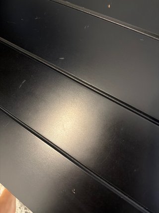 Mueble recibidor negro Ikea
