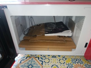 Microondas Cecotec Rojo retro 20L 700W