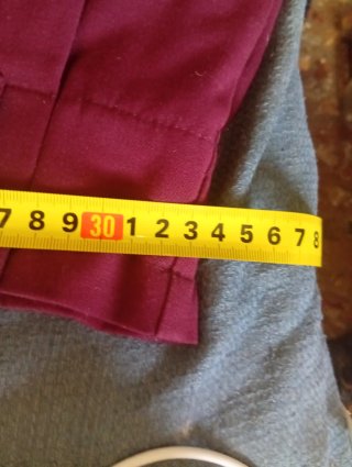 Pantalón Stradivarius S Burdeos