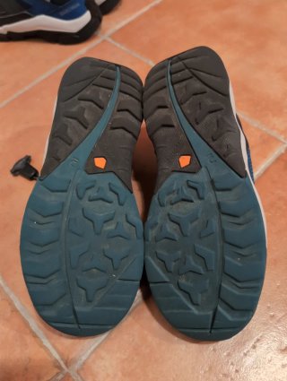 Zapatillas Trekking Niñ@ Azul/Naranja