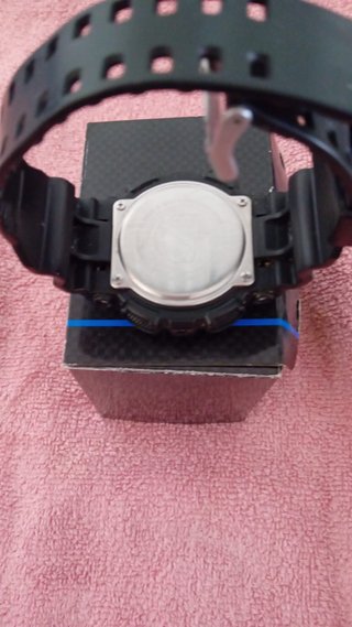 Casio GA-100-C Reloj Negro y Verde