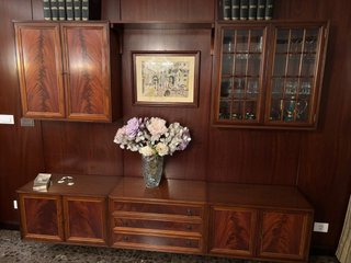 Conjunto Muebles Palma Caoba